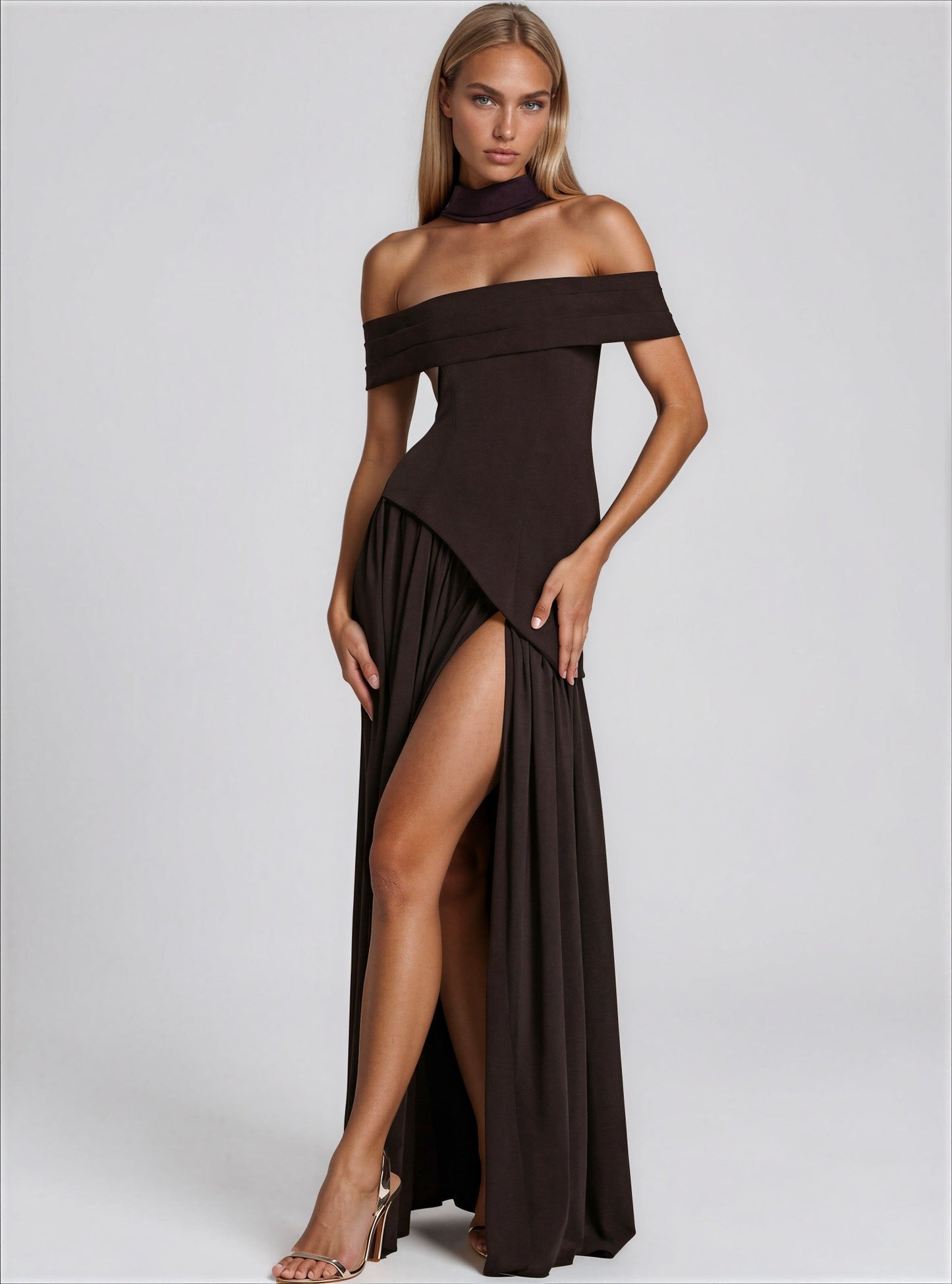 Brown maxi dress - š½ššØšš ššš£š