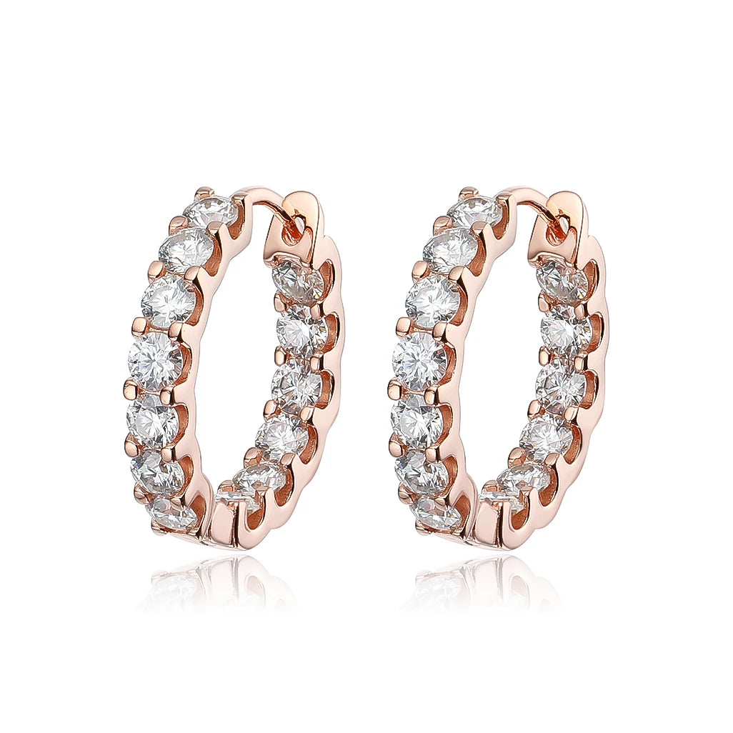 Moissanite earrings