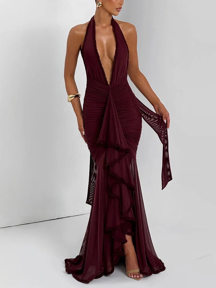 Rome maxi dress