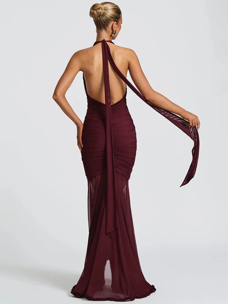 Rome maxi dress