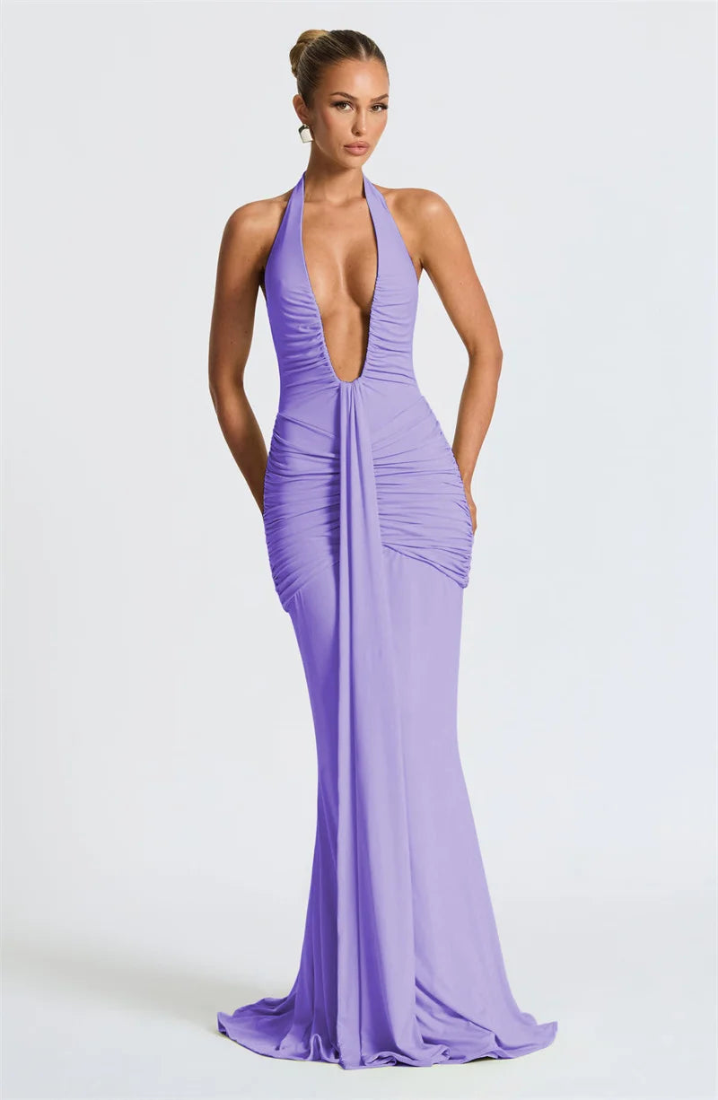 Star maxi dress