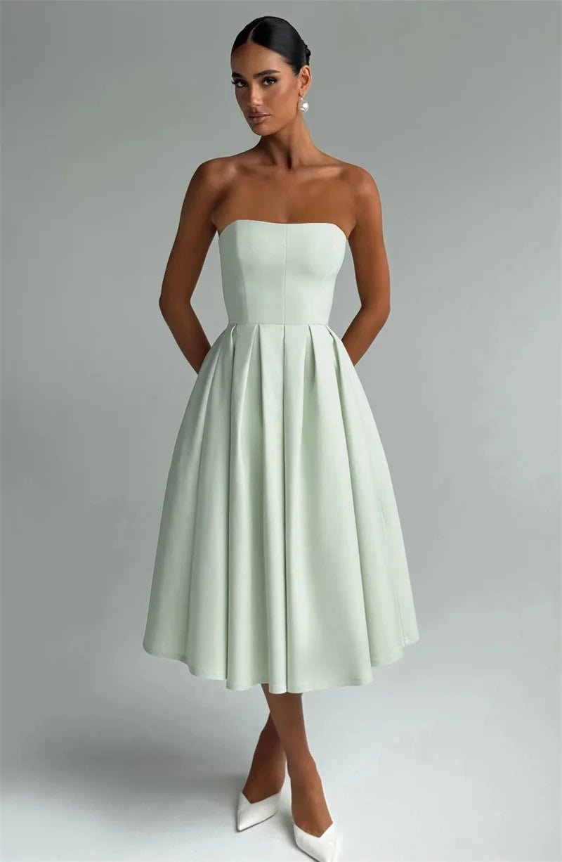 Eliana midi dress - 𝘽𝙖𝙨𝙞𝙘 𝙇𝙞𝙣𝙚