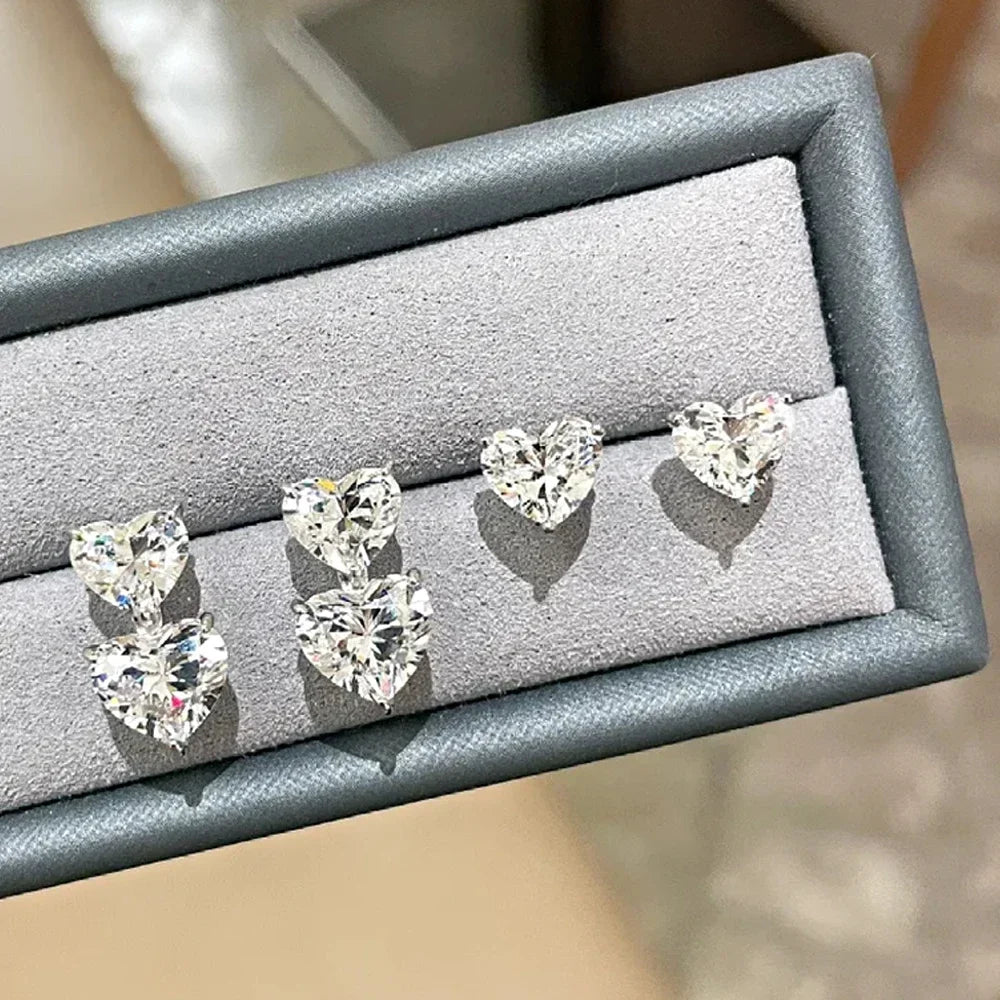 Moissanite earrings