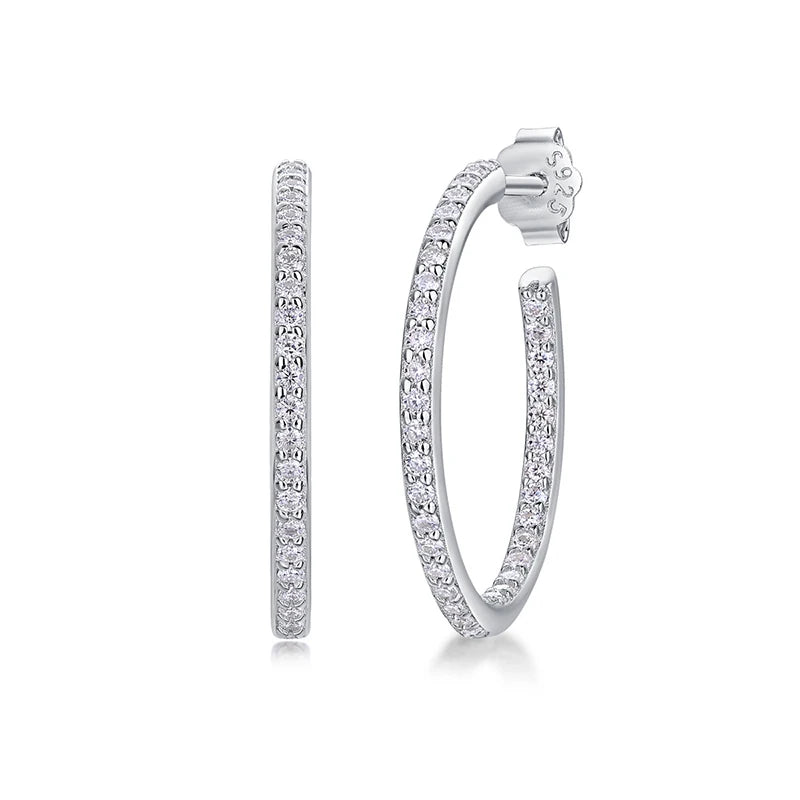 Moissanite earrings