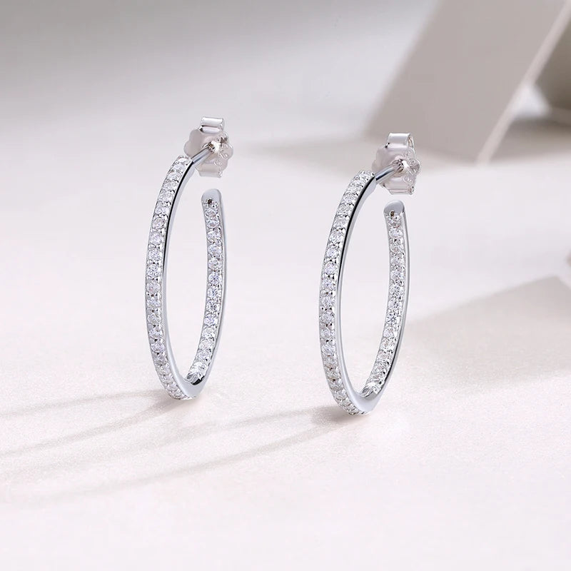 Moissanite earrings