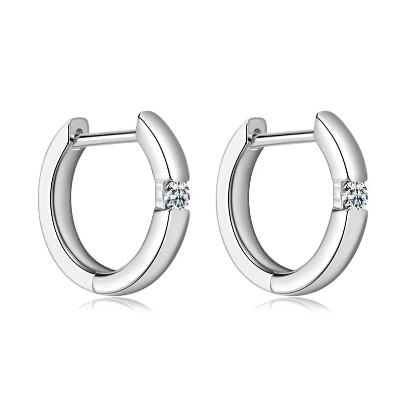 Moissanite earrings