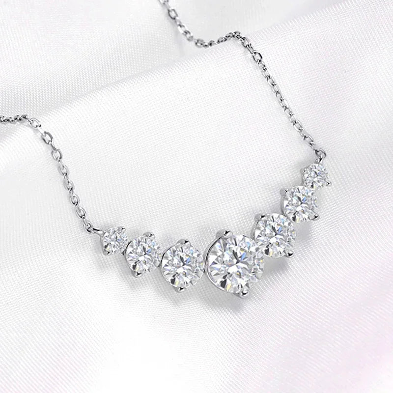 Moissanite necklace