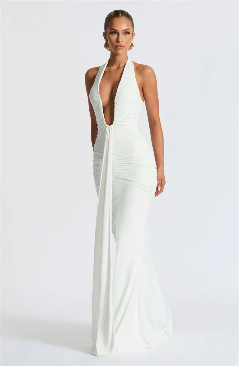 Star maxi dress