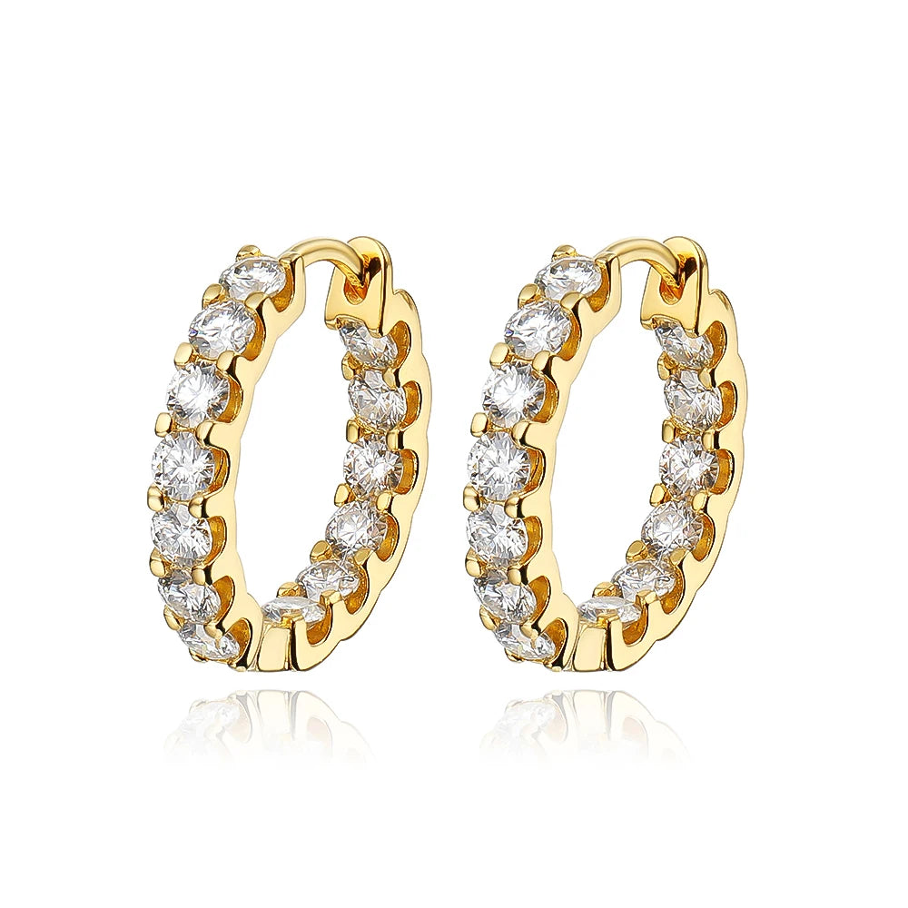 Moissanite earrings