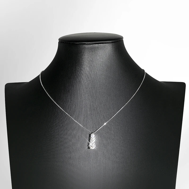 Moissanite necklace