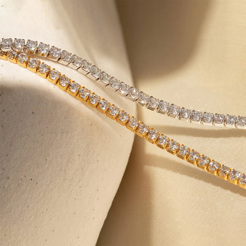 Zircon necklace