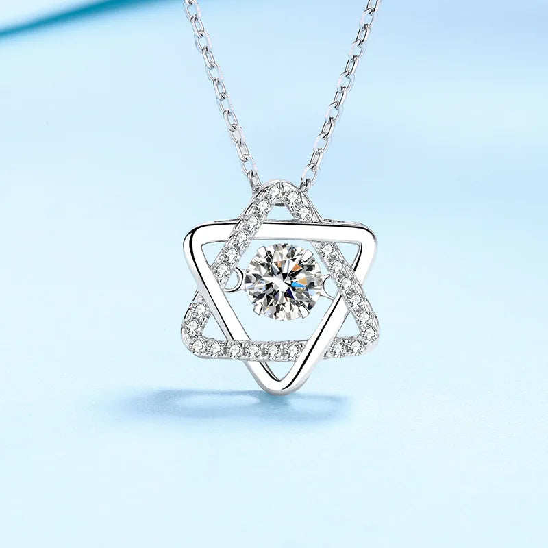 Moissanite necklace