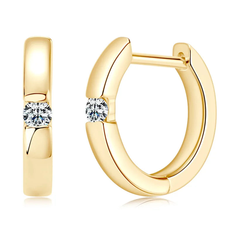 Moissanite earrings