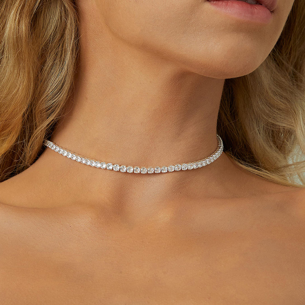 Zircon necklace