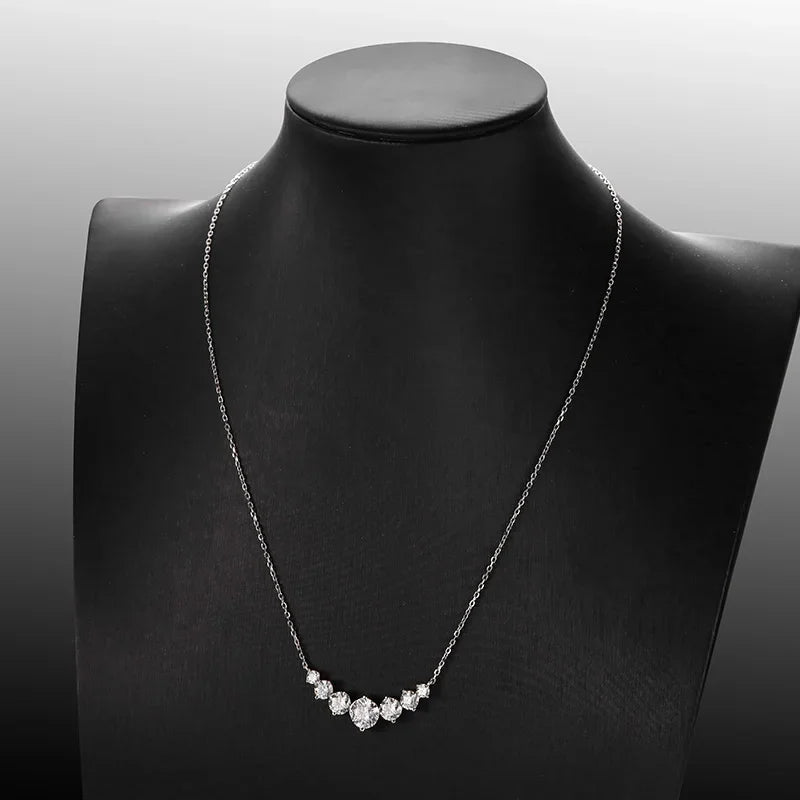 Moissanite necklace