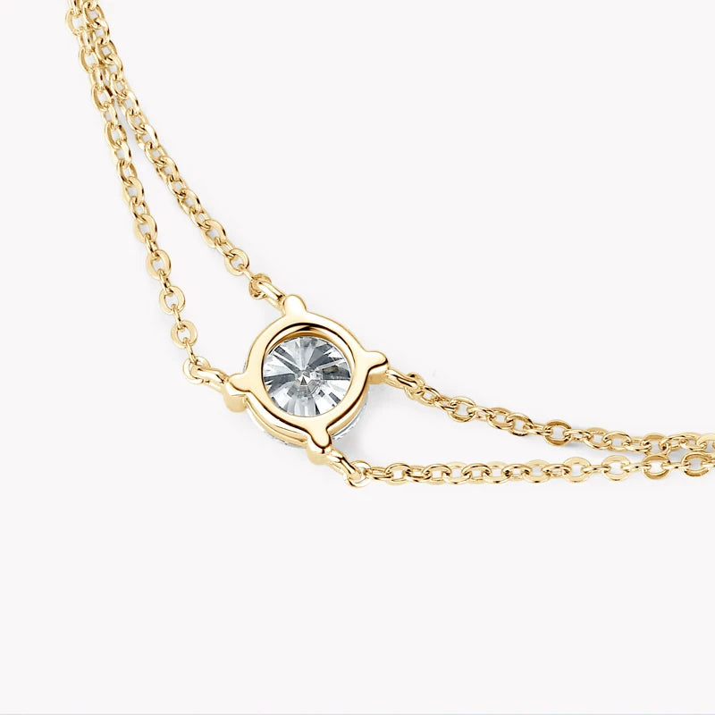 Bracelets with Moissanite stone