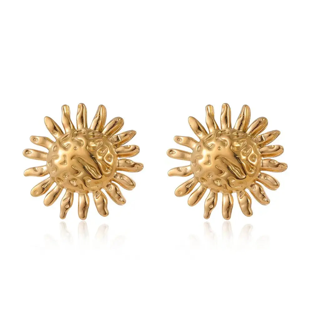 Sun earrings