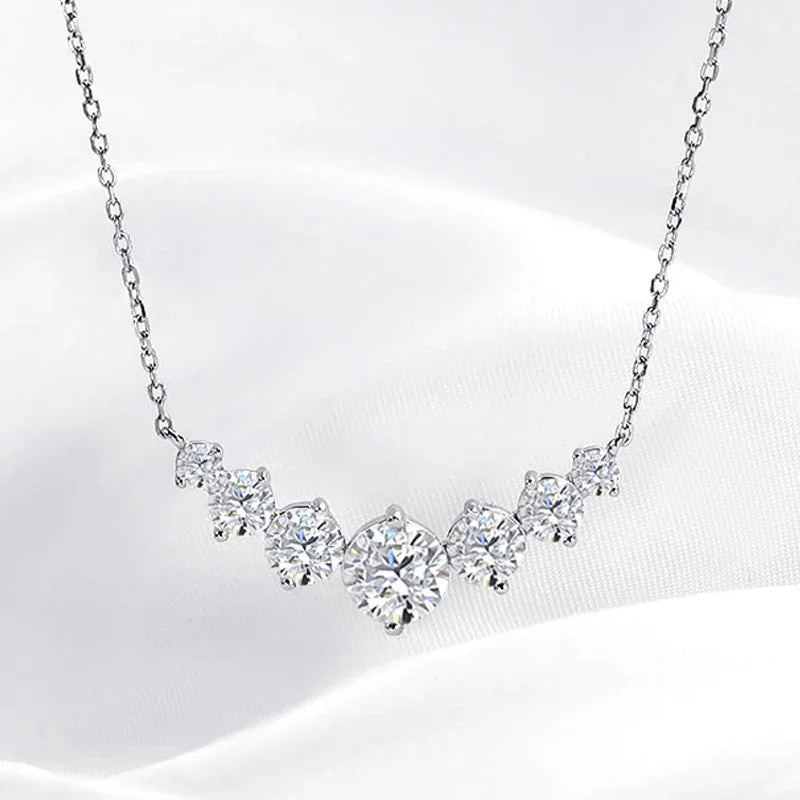 Moissanite necklace