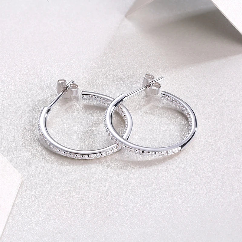 Moissanite earrings