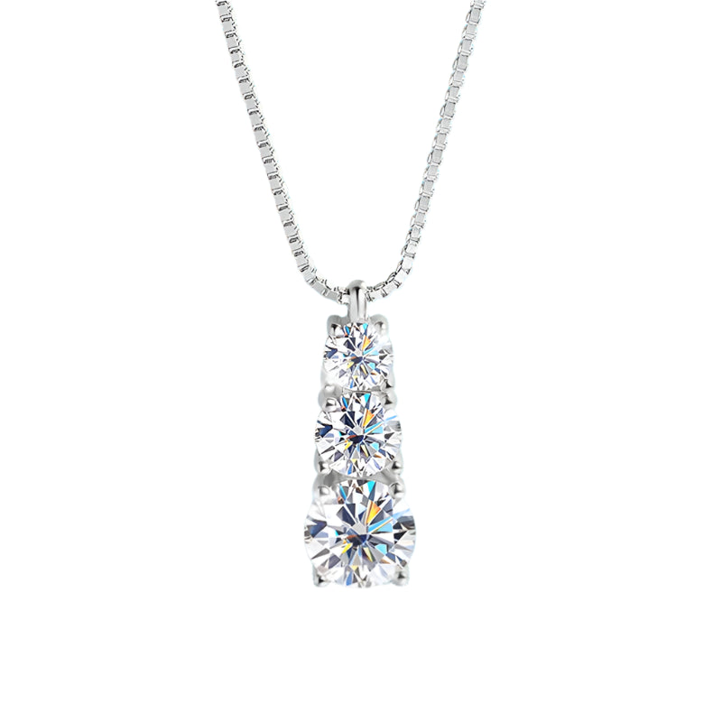 Moissanite necklace