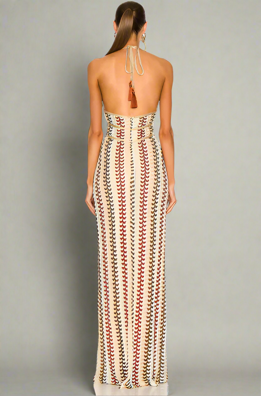 Adriana maxi dress