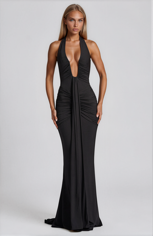Star maxi dress