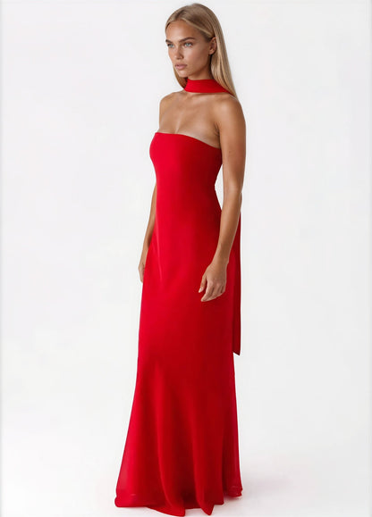 Coral maxi dress - 𝘽𝙖𝙨𝙞𝙘 𝙇𝙞𝙣𝙚