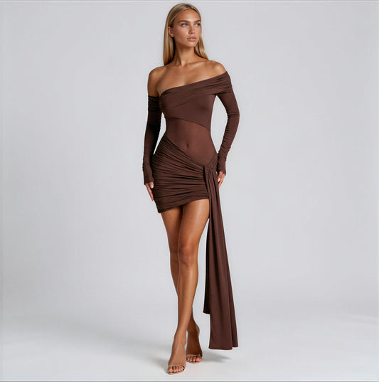 Maze mini dress