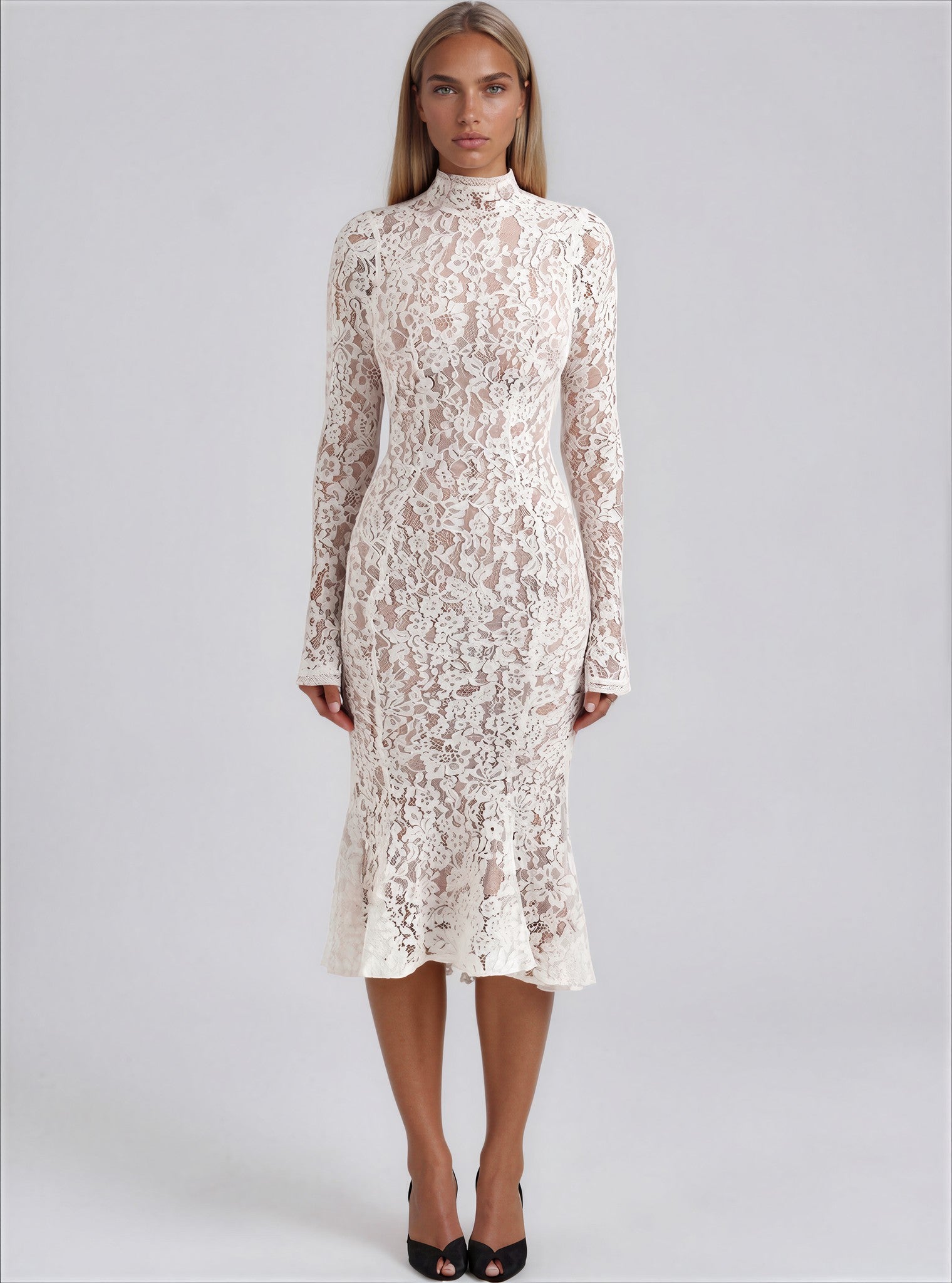 Naama midi dress - 𝘽𝙖𝙨𝙞𝙘 𝙇𝙞𝙣𝙚