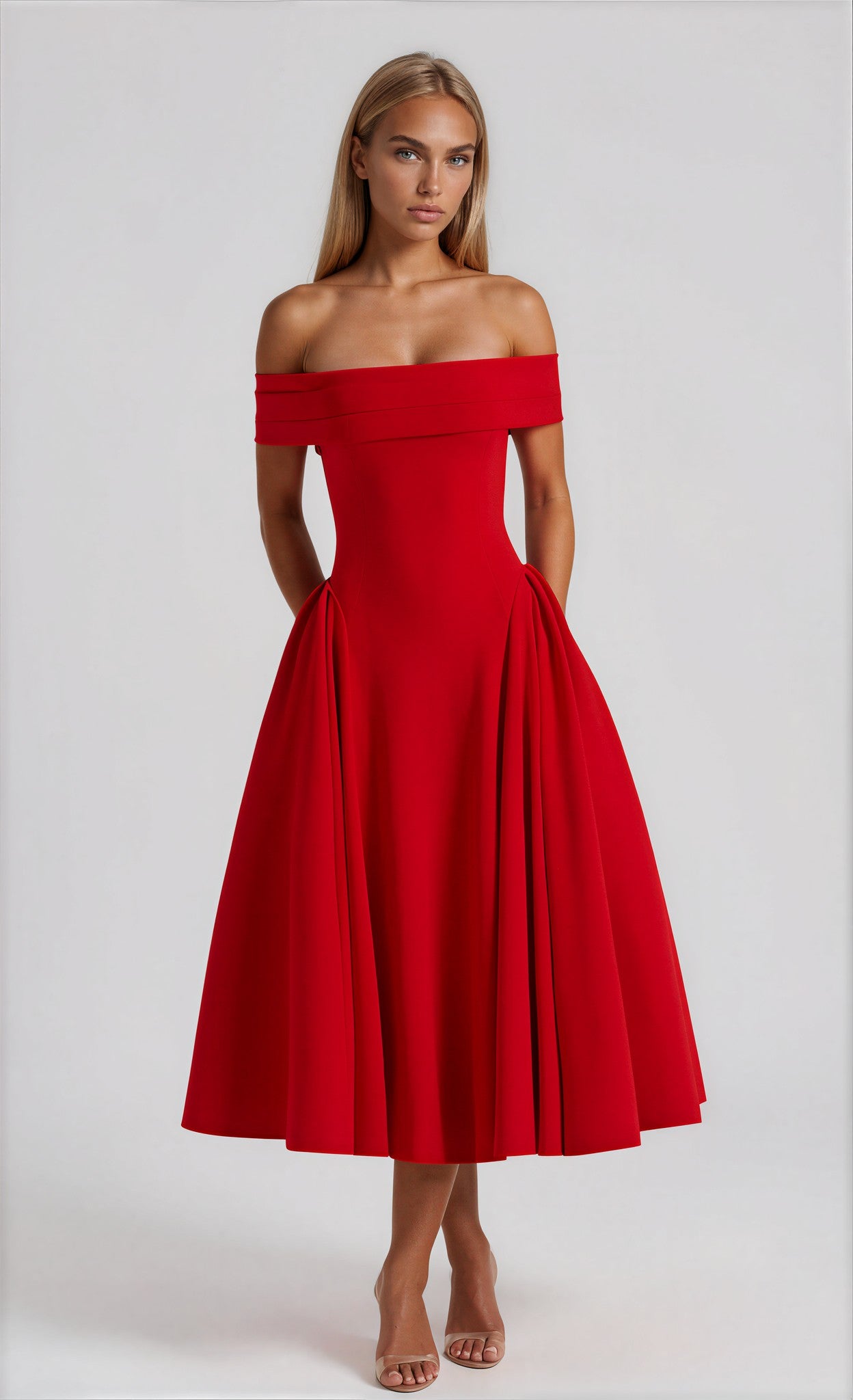 Aria midi dress - 𝘽𝙖𝙨𝙞𝙘 𝙇𝙞𝙣𝙚