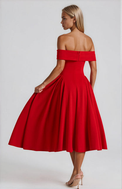 Aria midi dress - 𝘽𝙖𝙨𝙞𝙘 𝙇𝙞𝙣𝙚