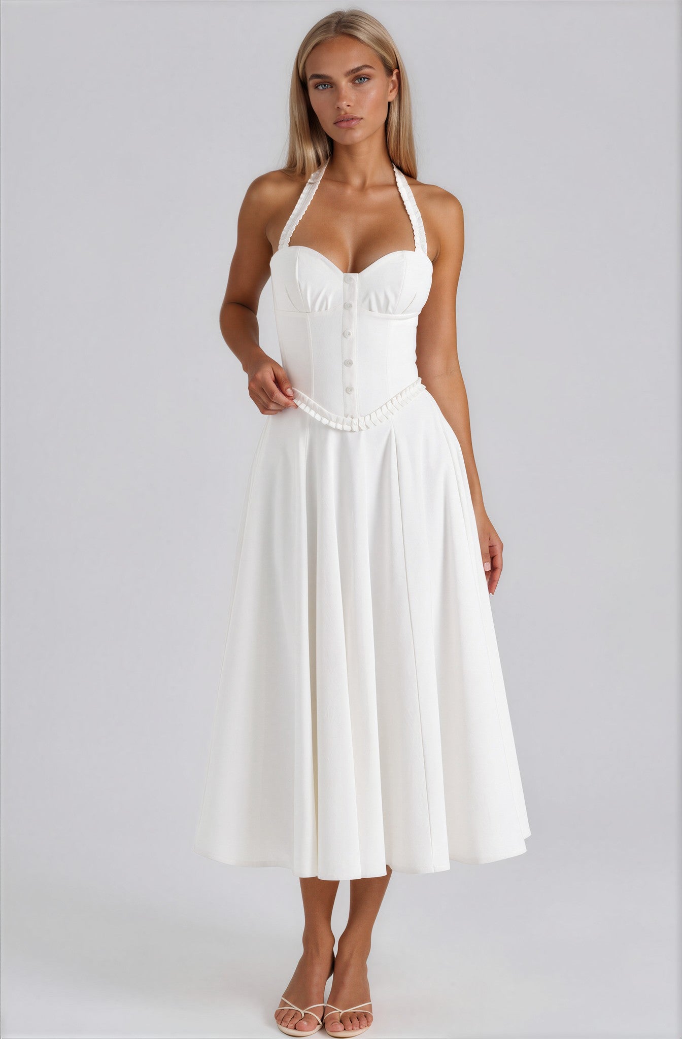 Dana midi dress - 𝘽𝙖𝙨𝙞𝙘 𝙇𝙞𝙣𝙚