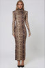Tiger maxi dress