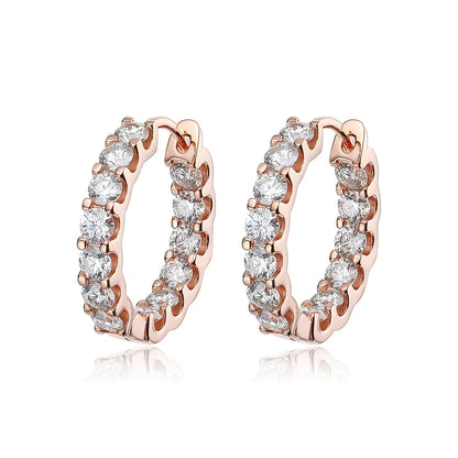 Moissanite earrings