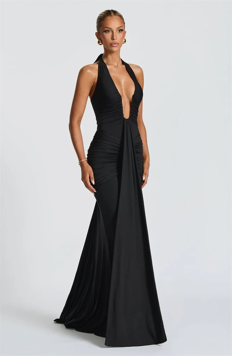 Star maxi dress