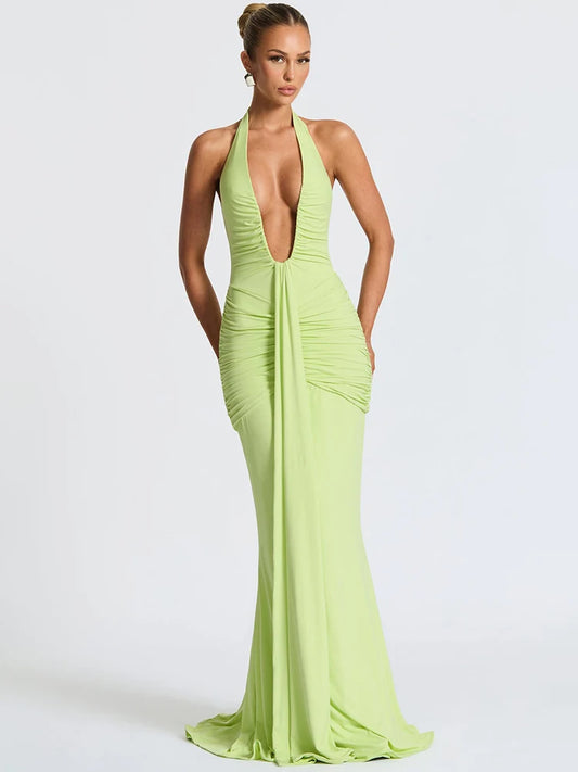 Star maxi dress