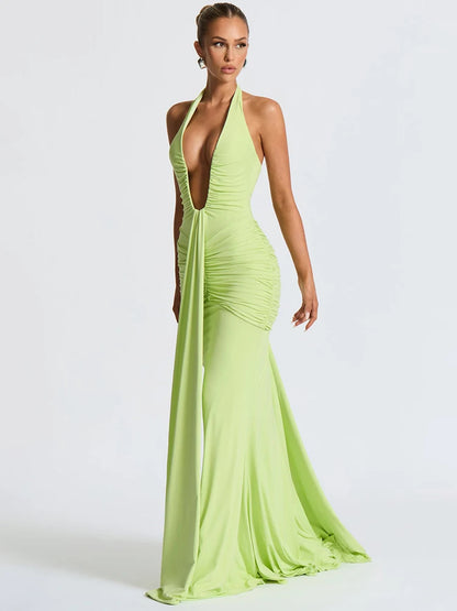 Star maxi dress