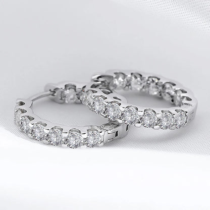 Moissanite earrings