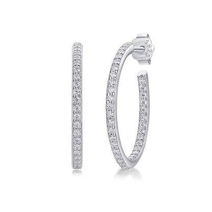 Moissanite earrings