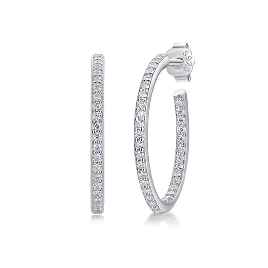 Moissanite earrings