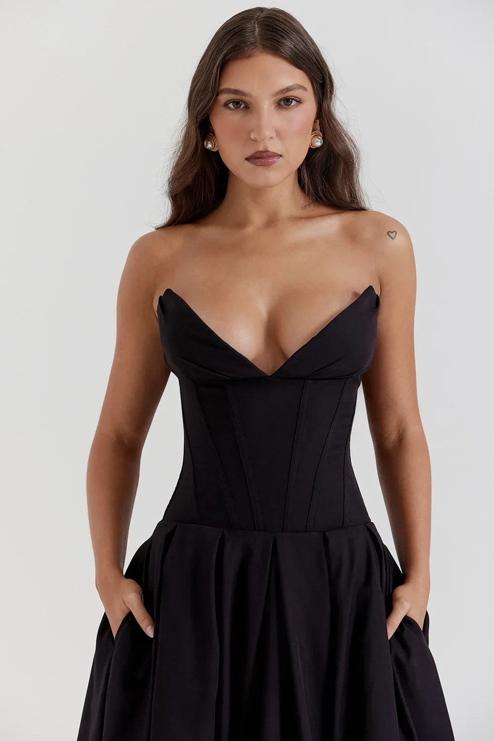 Nari midi dress