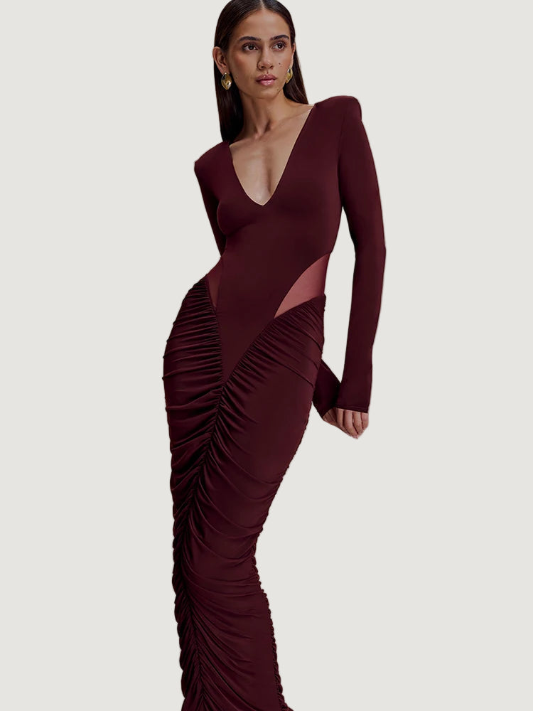 Yam maxi dress