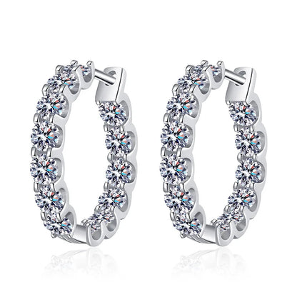 Moissanite earrings