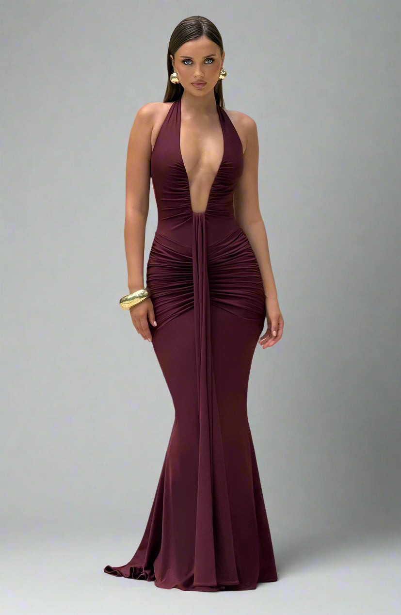 Star maxi dress