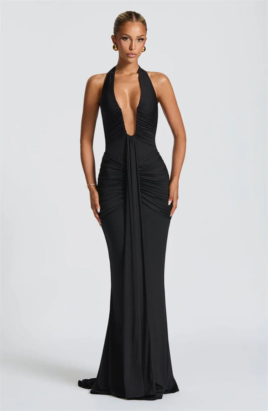 Star maxi dress
