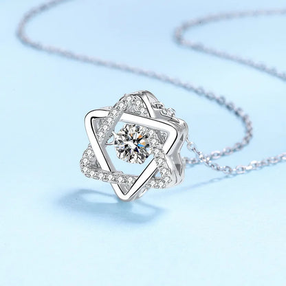 Moissanite necklace