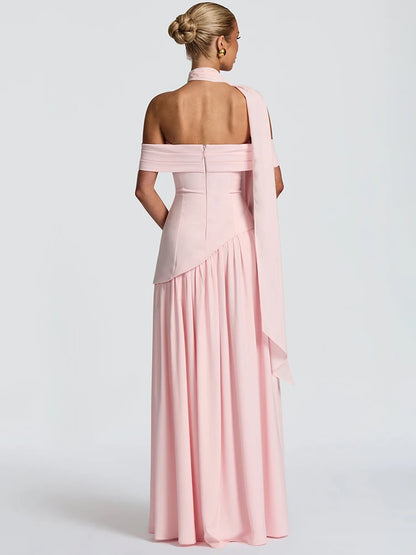Brown maxi dress