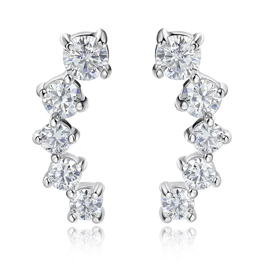 Moissanite earrings
