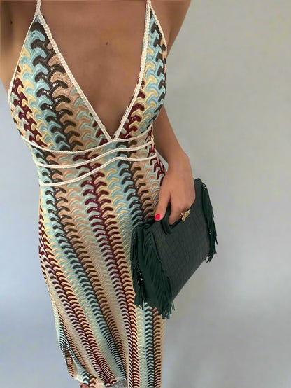 Adriana maxi dress