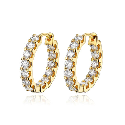 Moissanite earrings